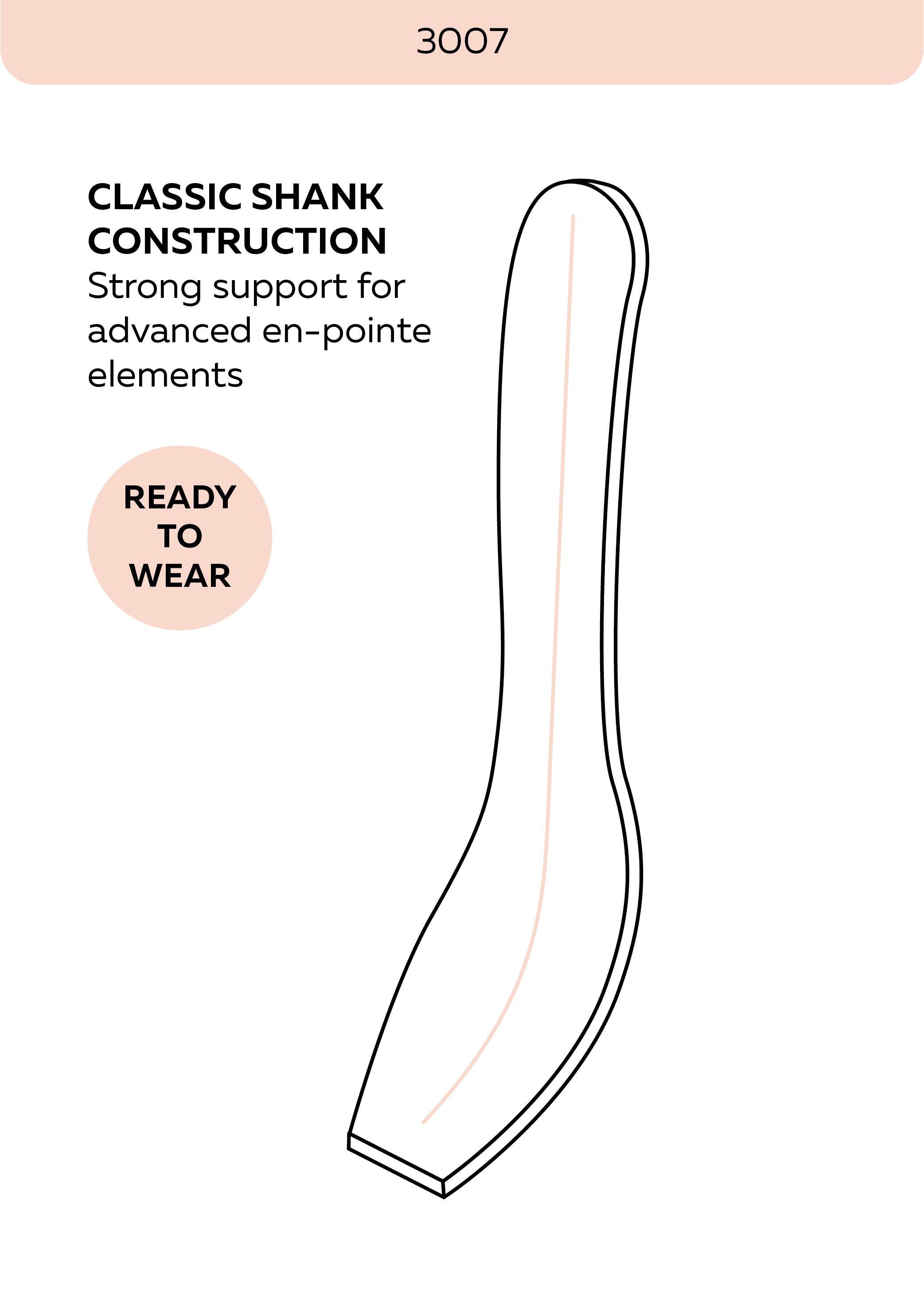 Nikolay 3007 PRO FLEX Pointe Shoes-H