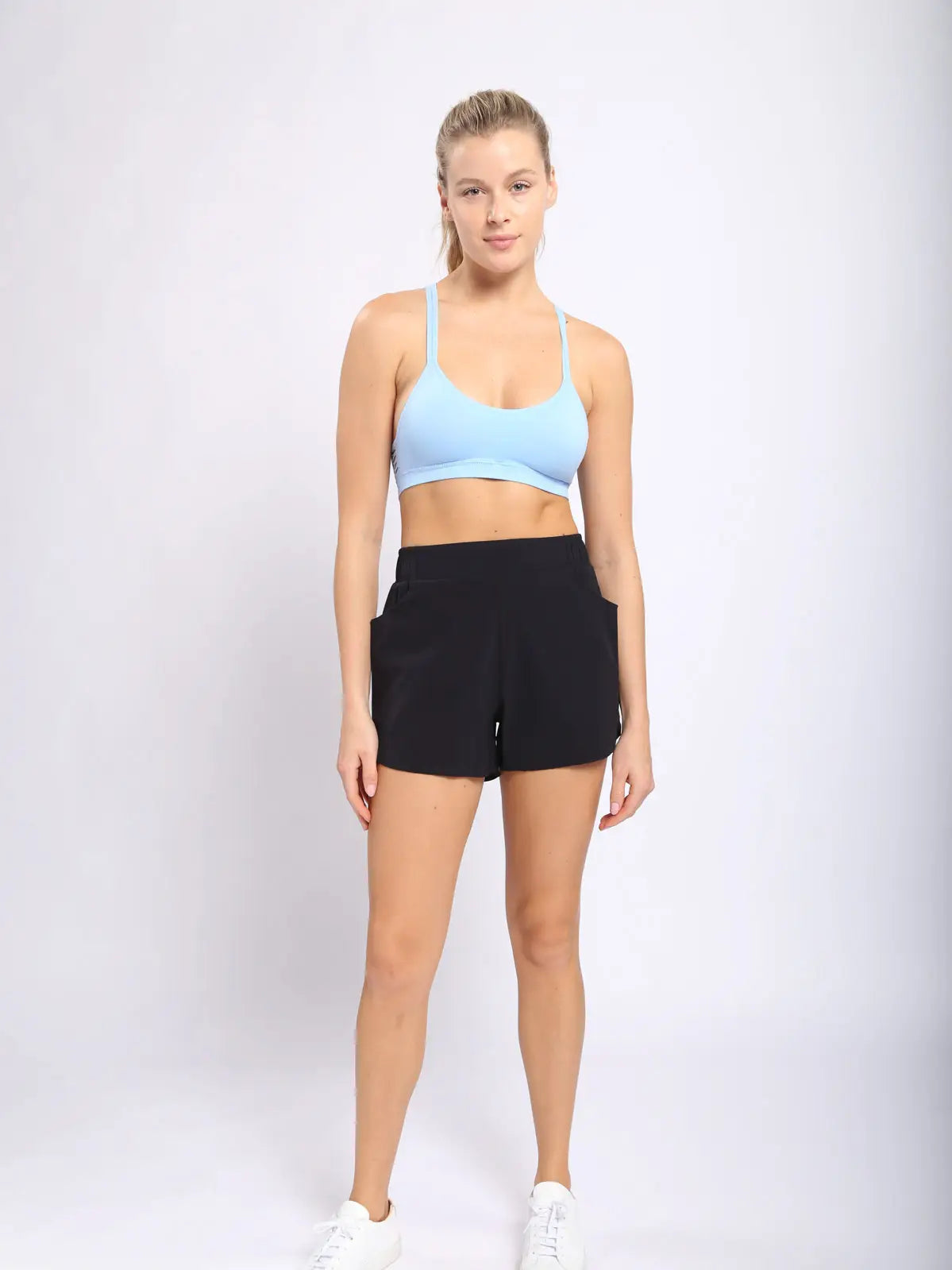 Mono B Athleisure Shorts–Adult