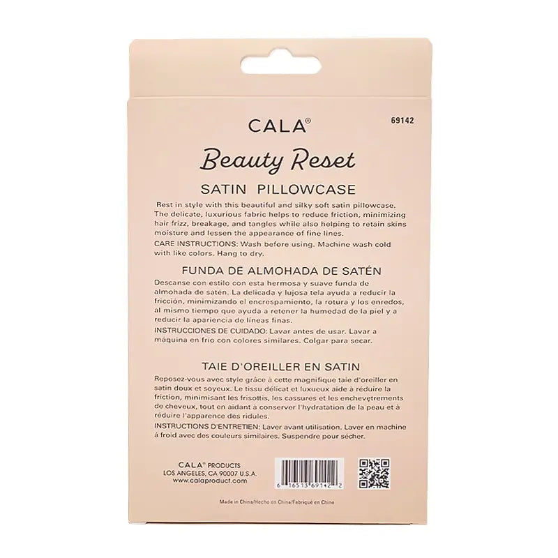 Beauty Reset Satin Pillowcase