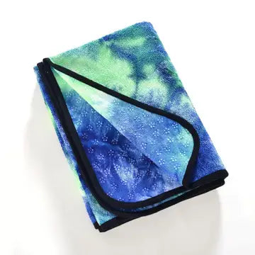 Tie-Dye Yoga Mat Towel