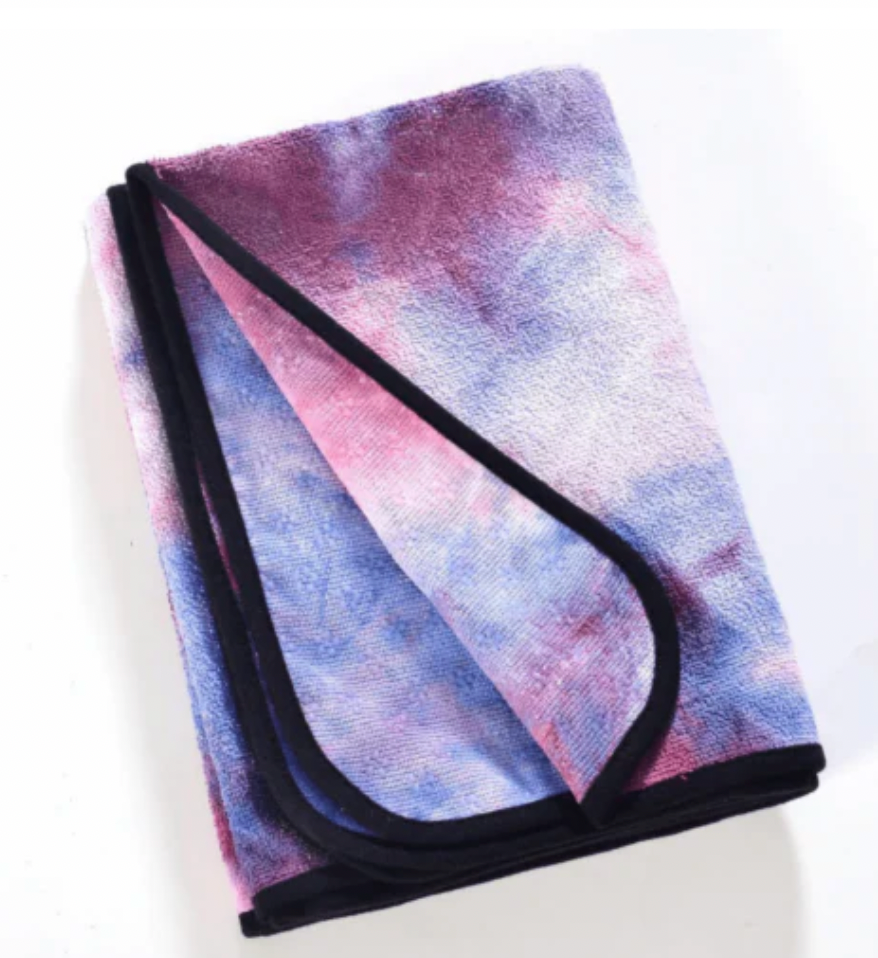 Tie-Dye Yoga Mat Towel