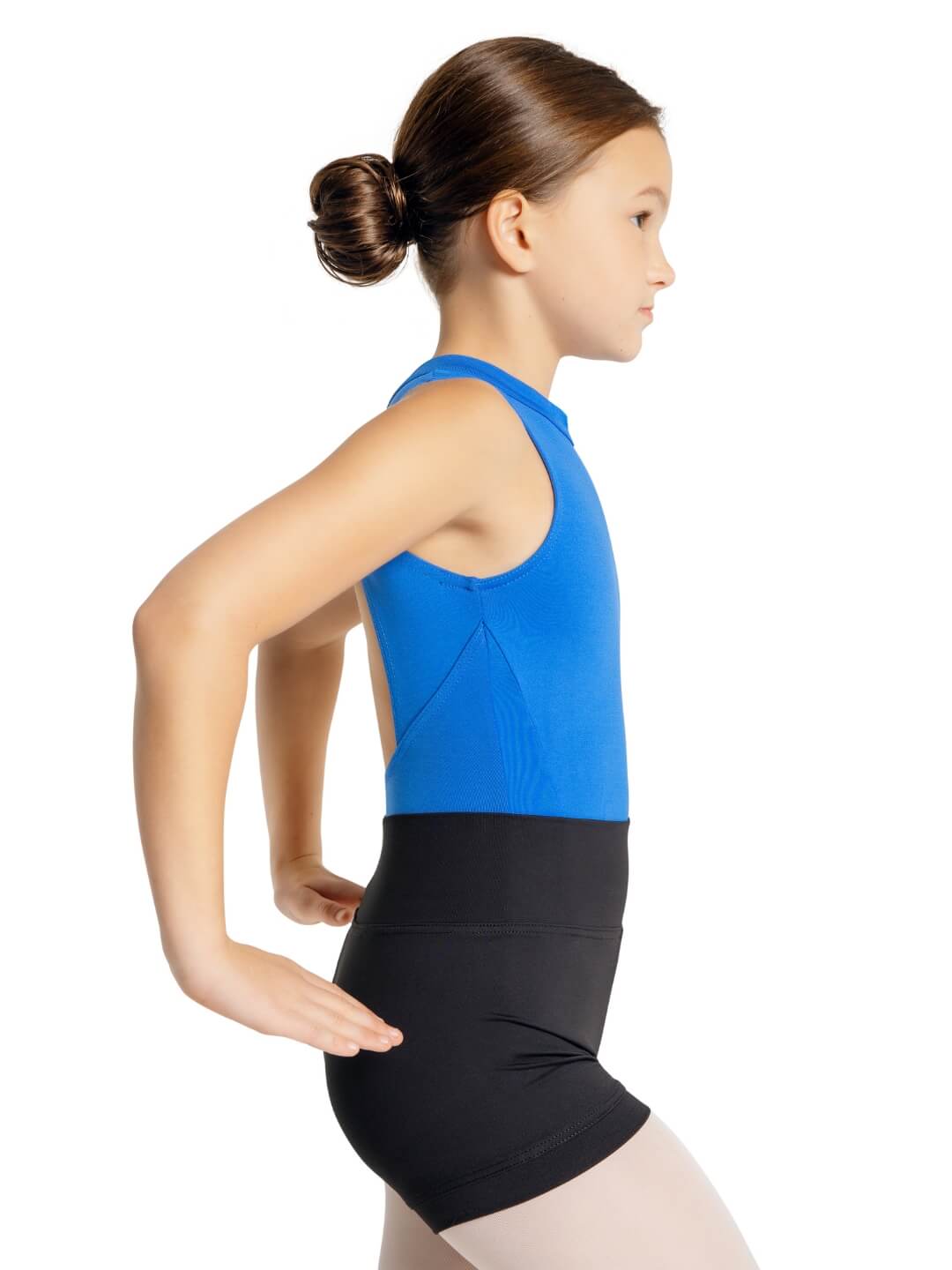 Capezio High Waist Bikers–Child