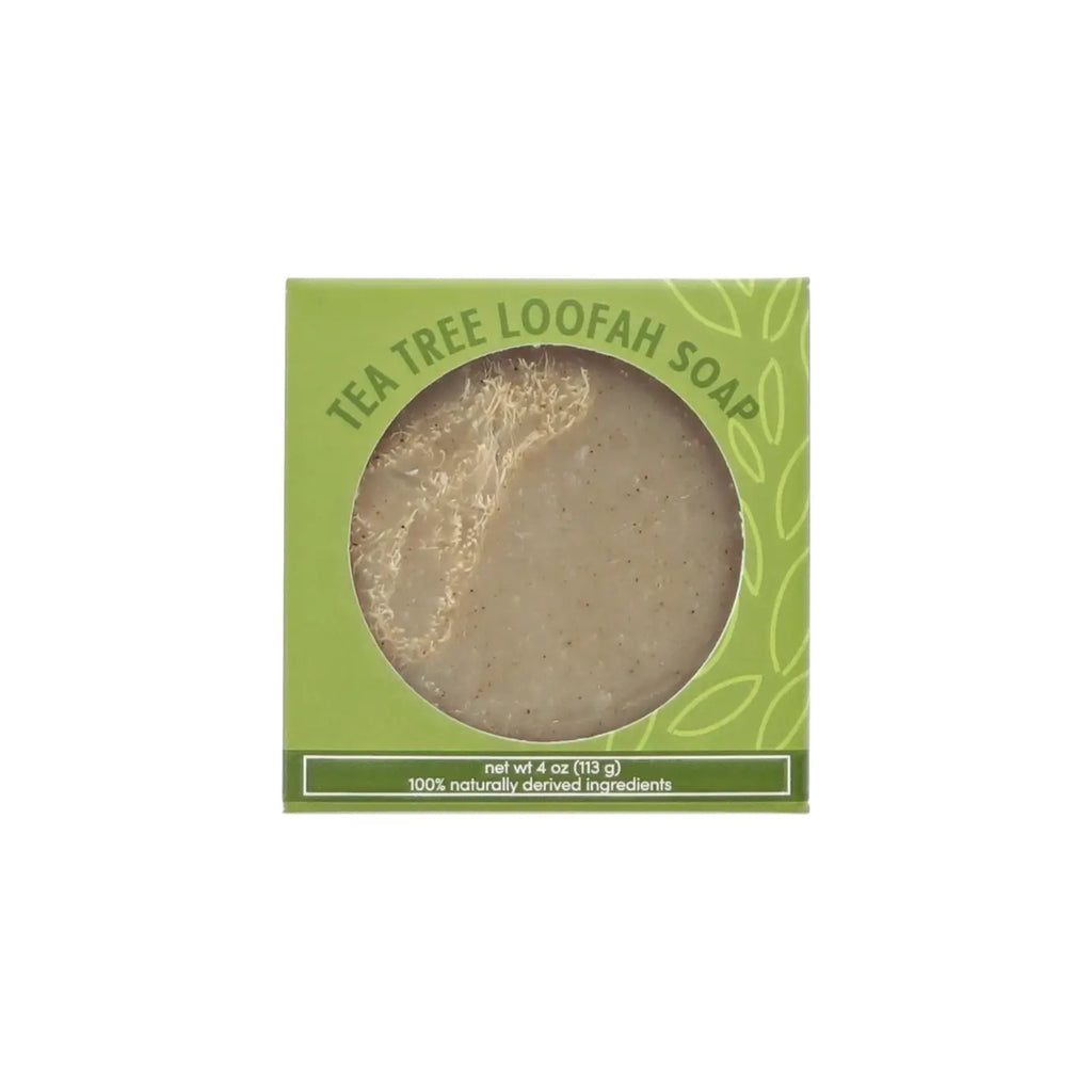 Rinse Bar Soap - Tea Tree Loofah